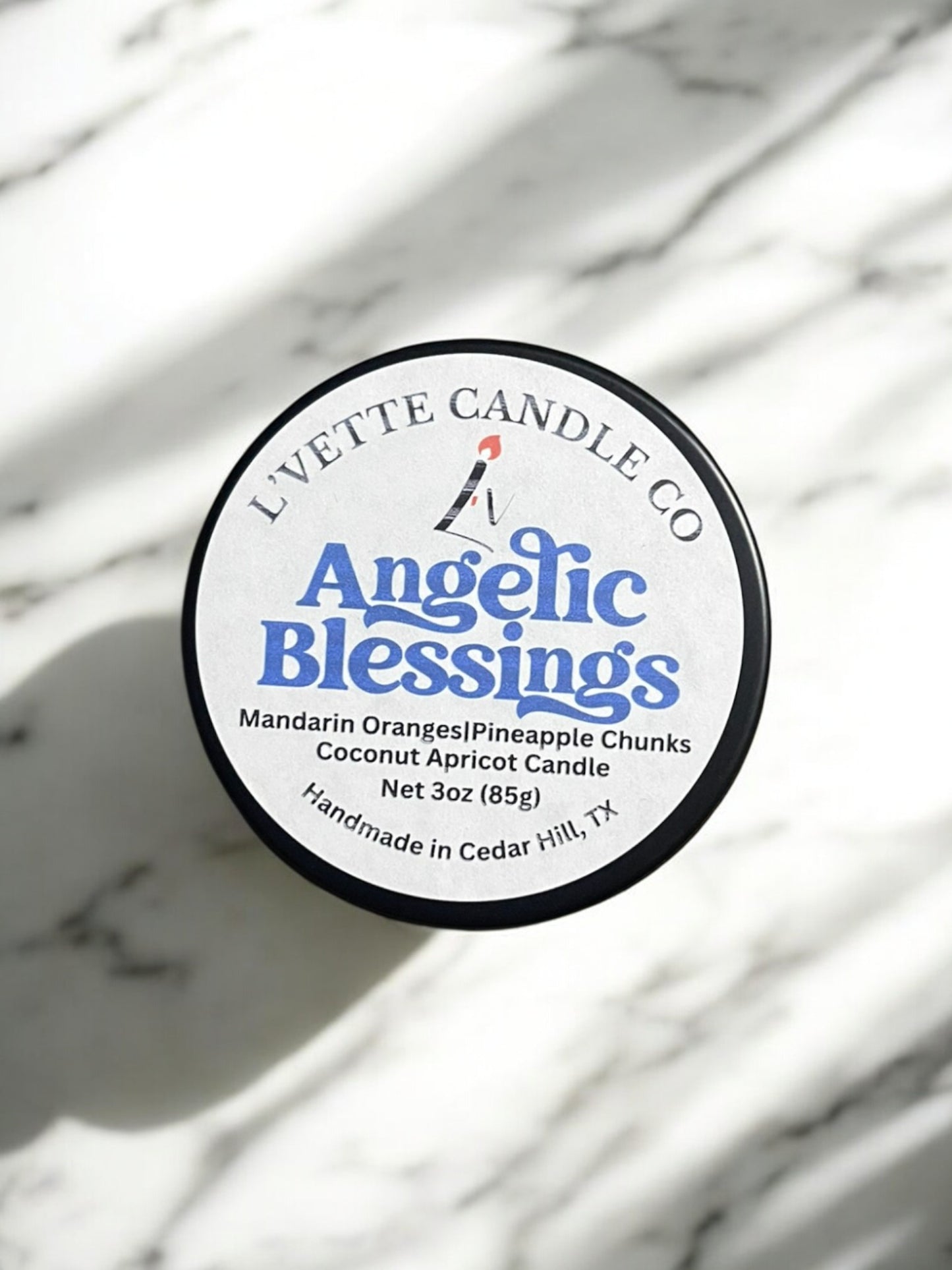 Candle Tin - Angelic Blessings