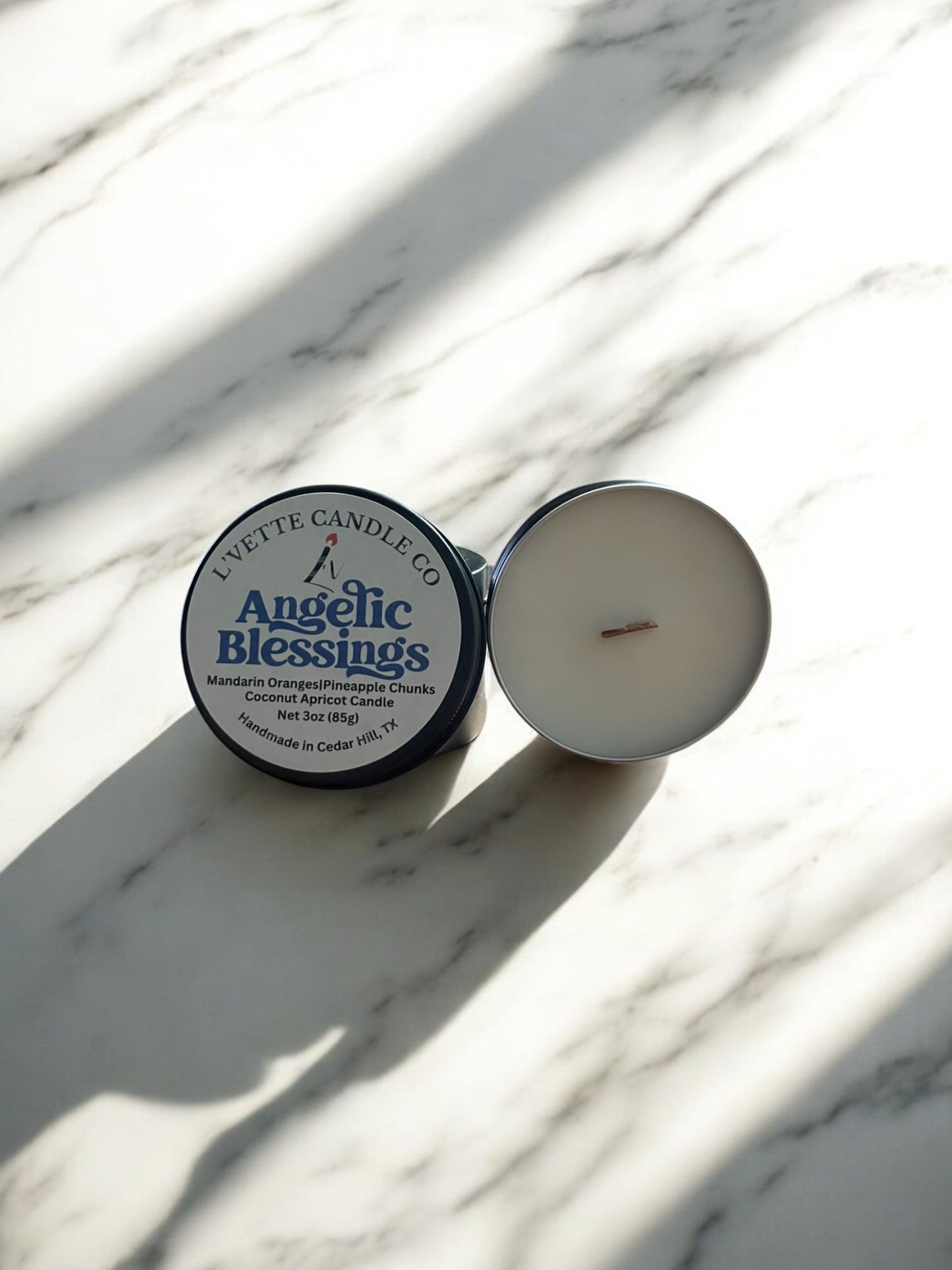 Candle Tin - Angelic Blessings