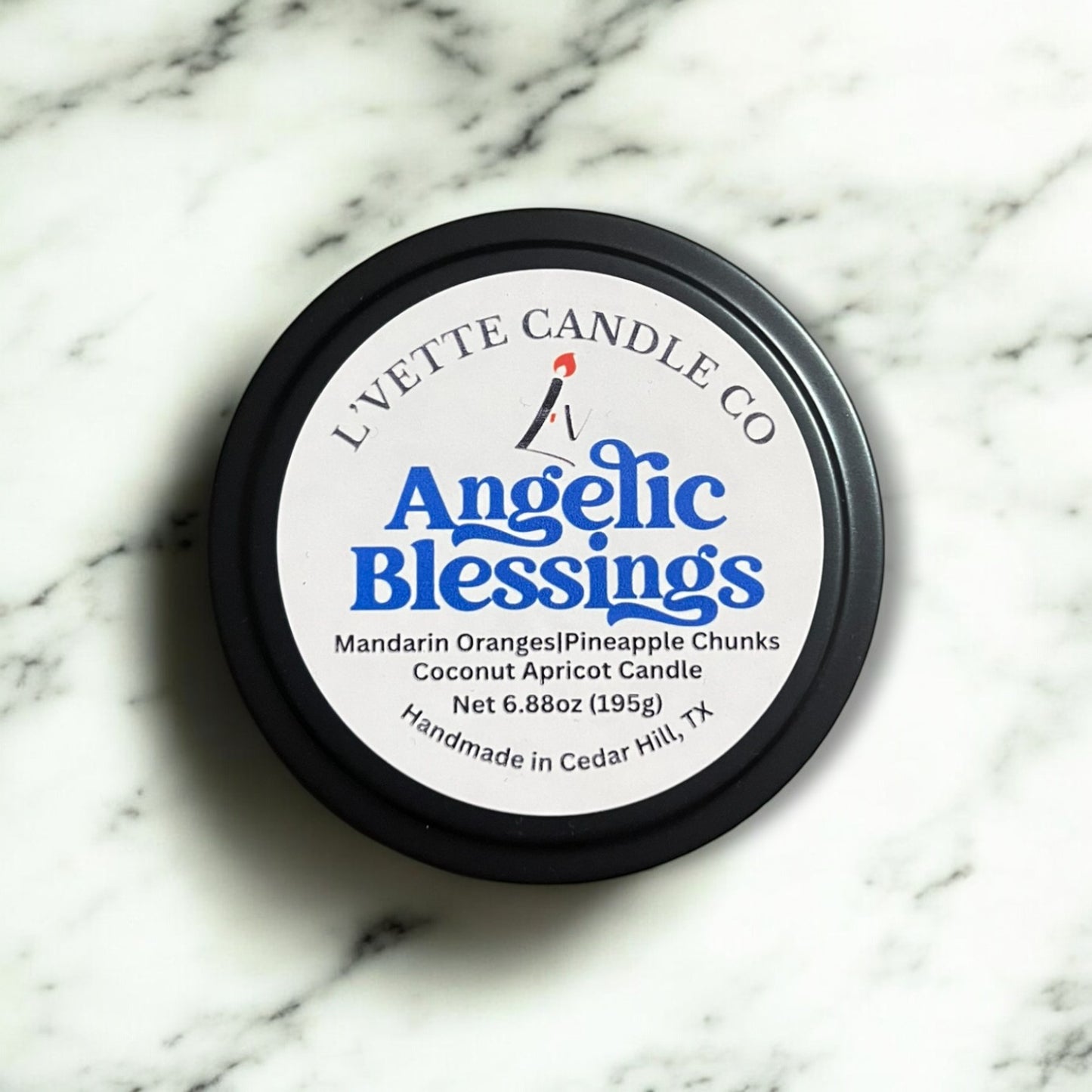 Candle Tin - Angelic Blessings