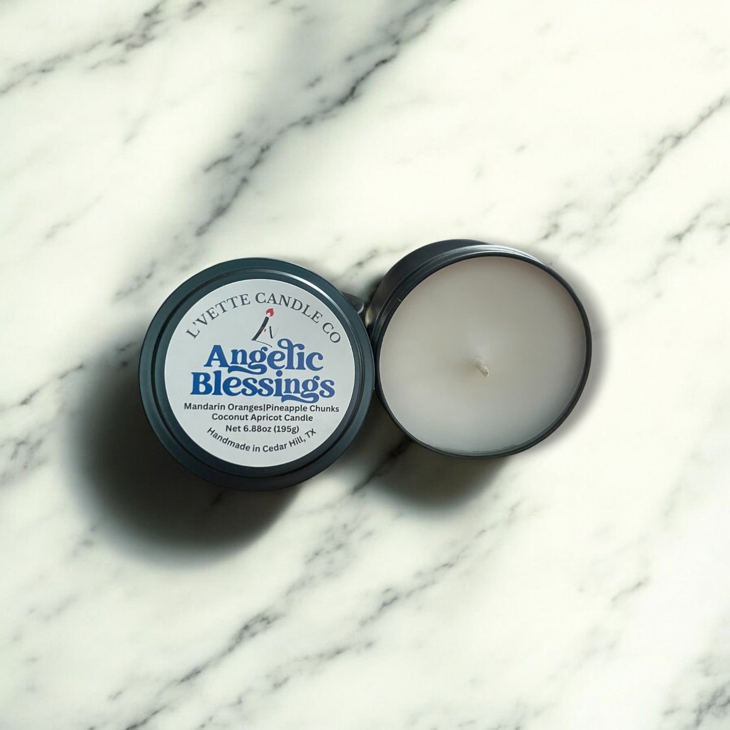 Candle Tin - Angelic Blessings