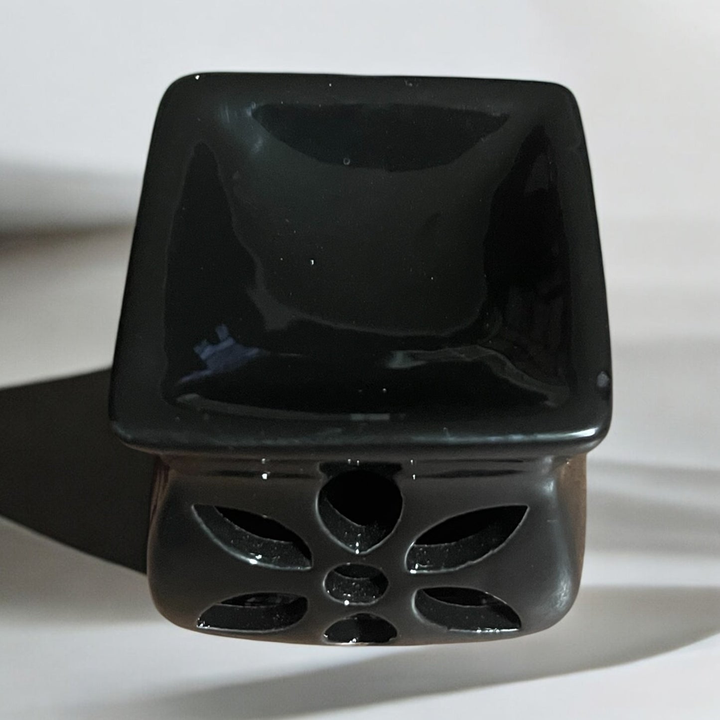 Tea Light - Black Ceramic
