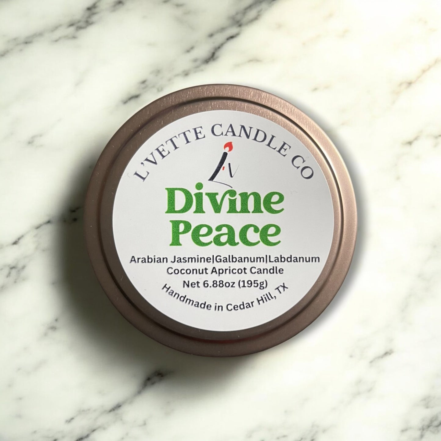 Candle Tin - Divine Peace