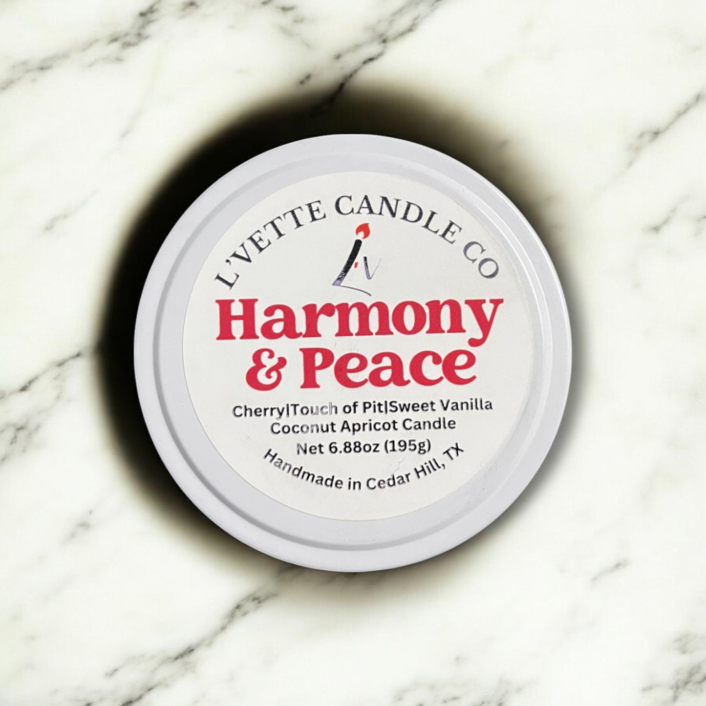 Candle Tin - Harmony & Peace
