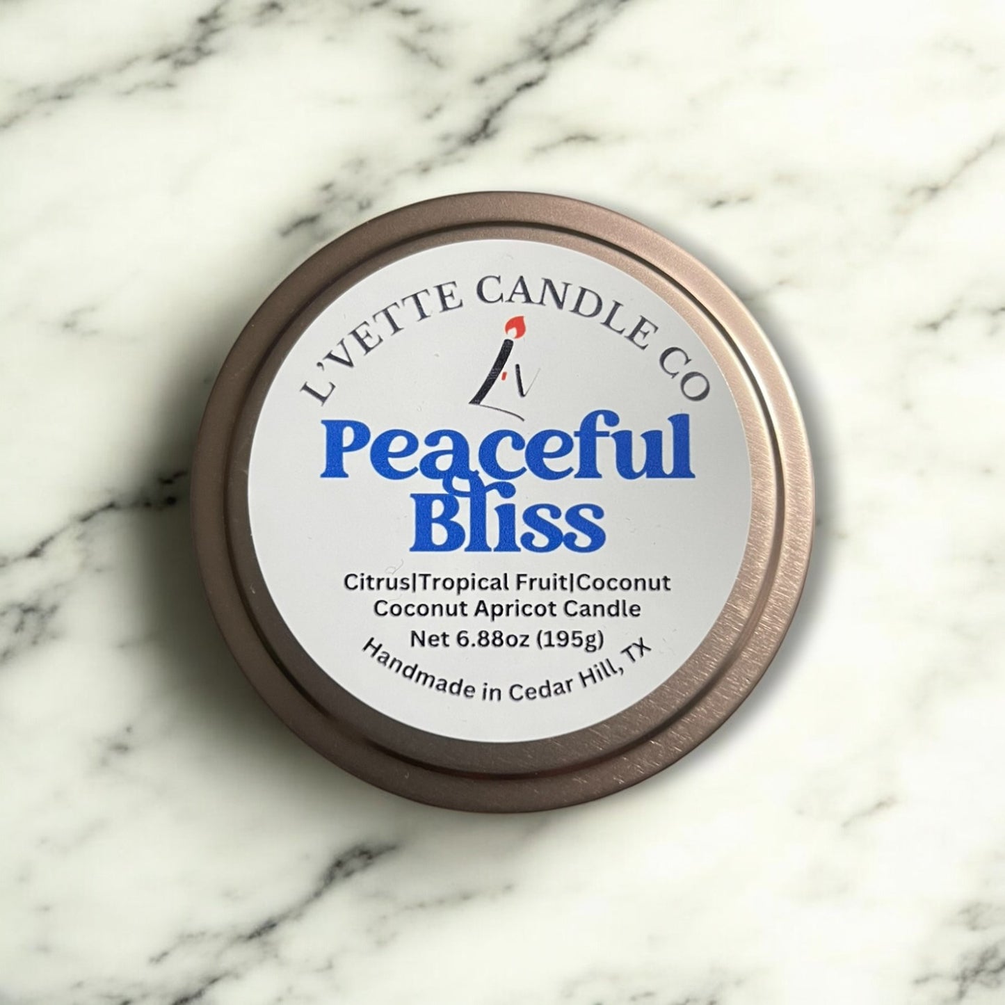 Candle Tin - Peaceful Bliss