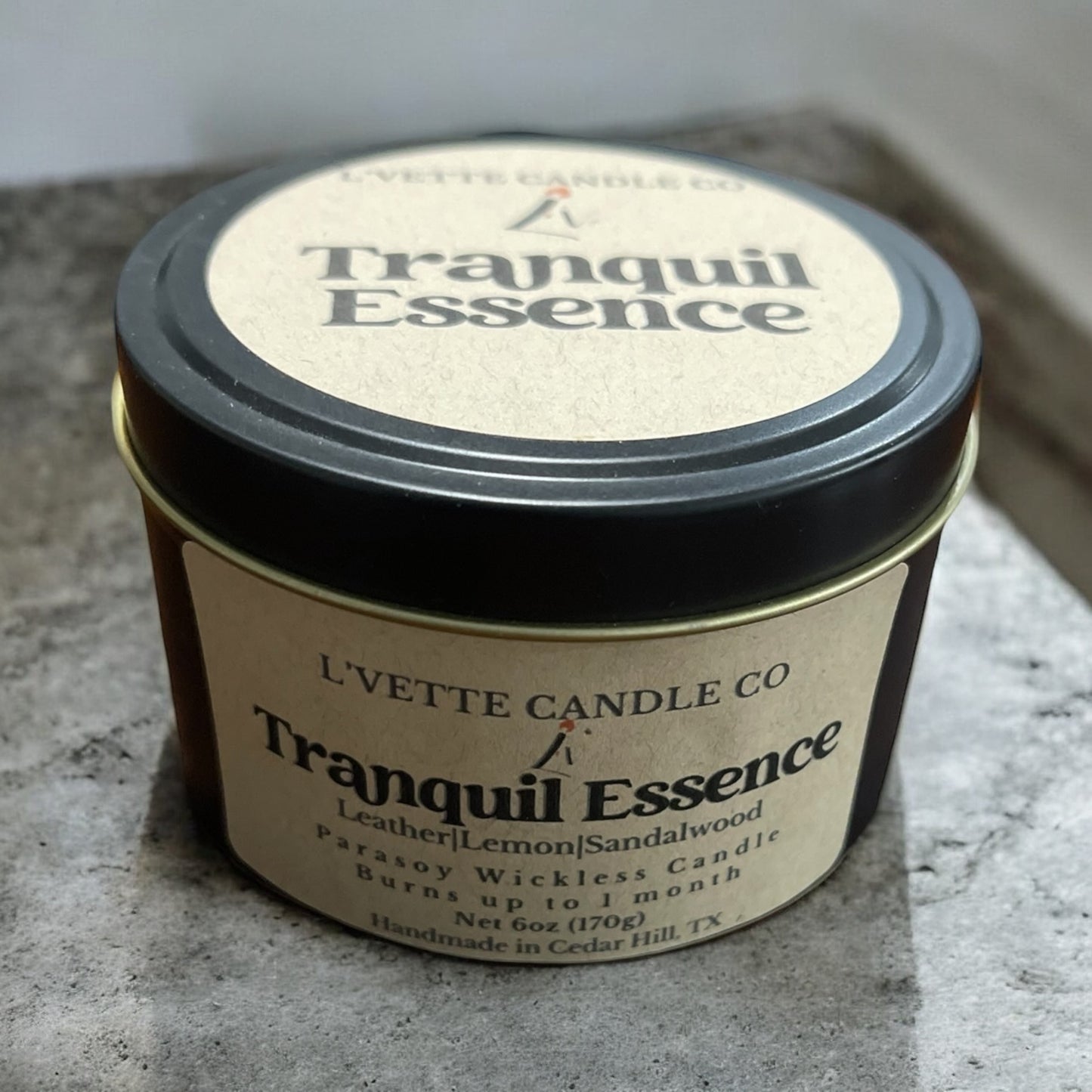 Wickless Tin Candles - Tranquil Essence