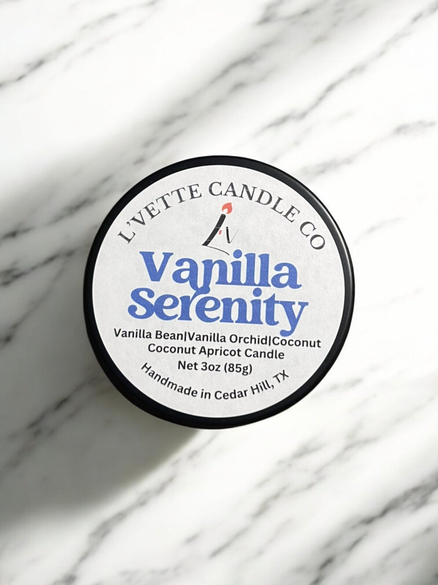 Candle Tin - Vanilla Serenity