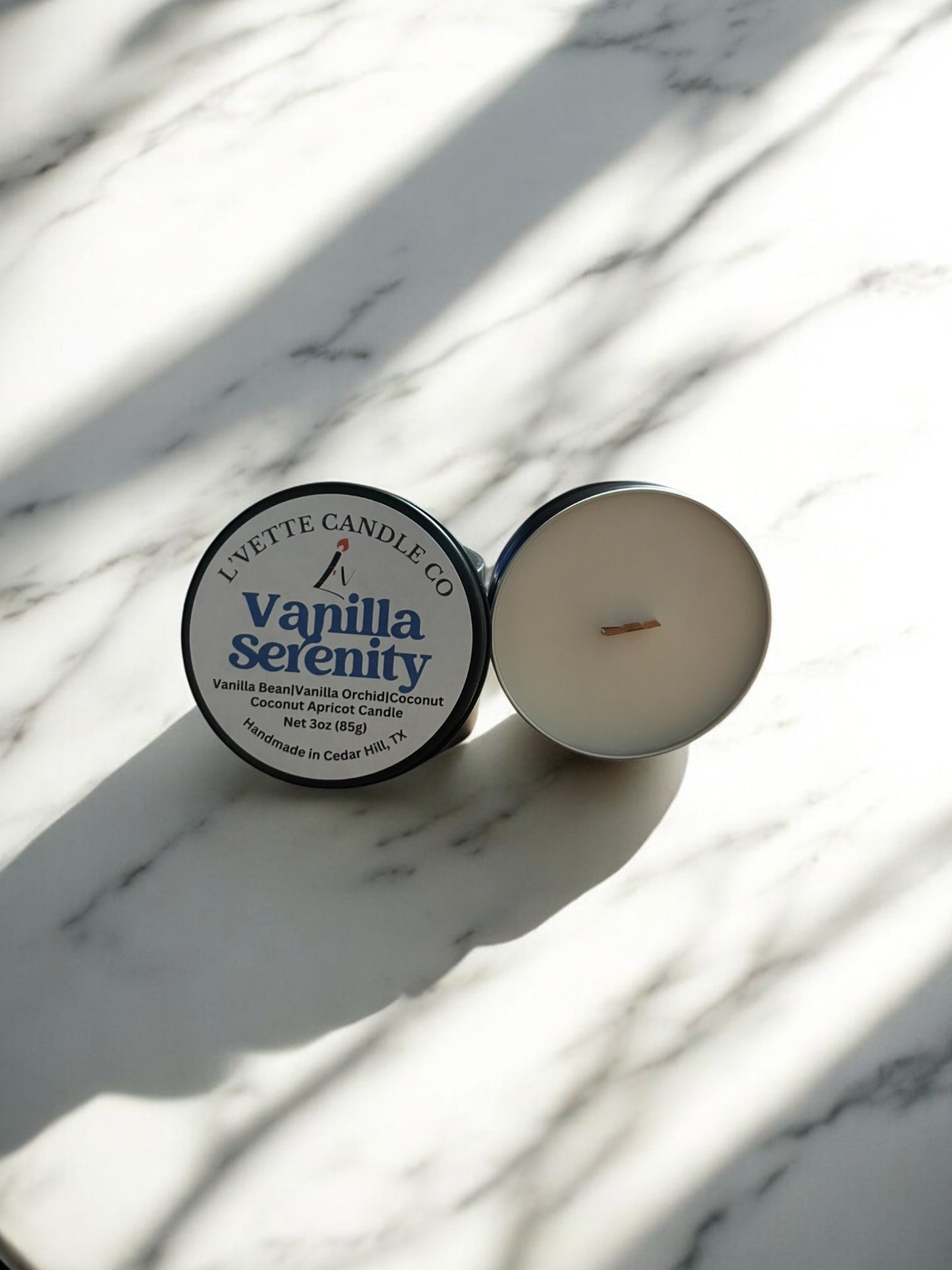 Candle Tin - Vanilla Serenity