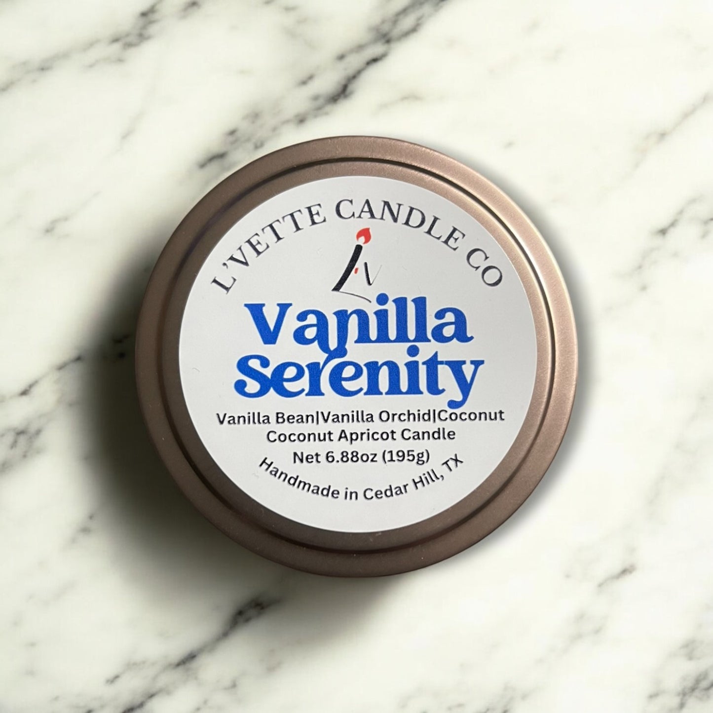 Candle Tin - Vanilla Serenity