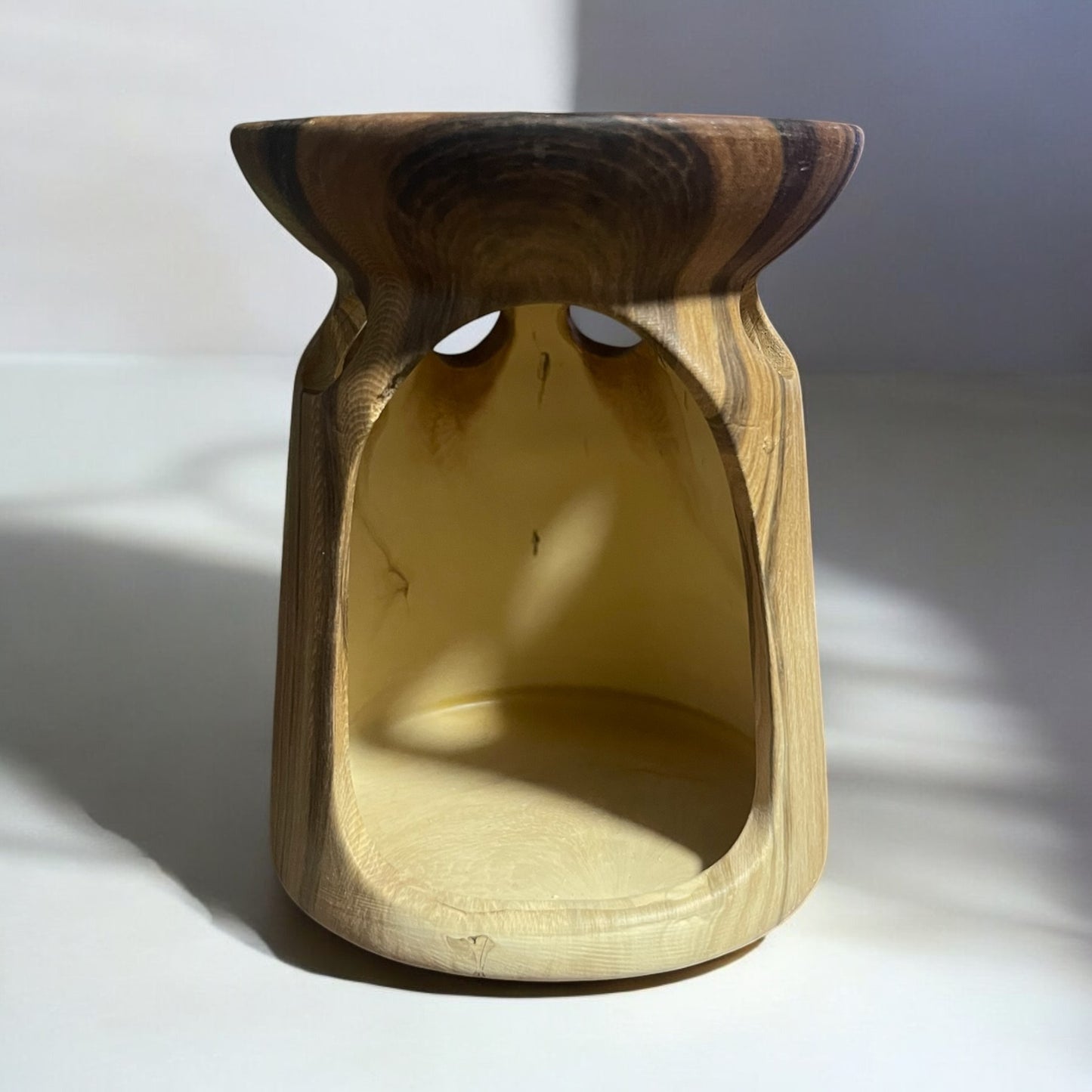 Tea Light - Wood Ceramic Warmer