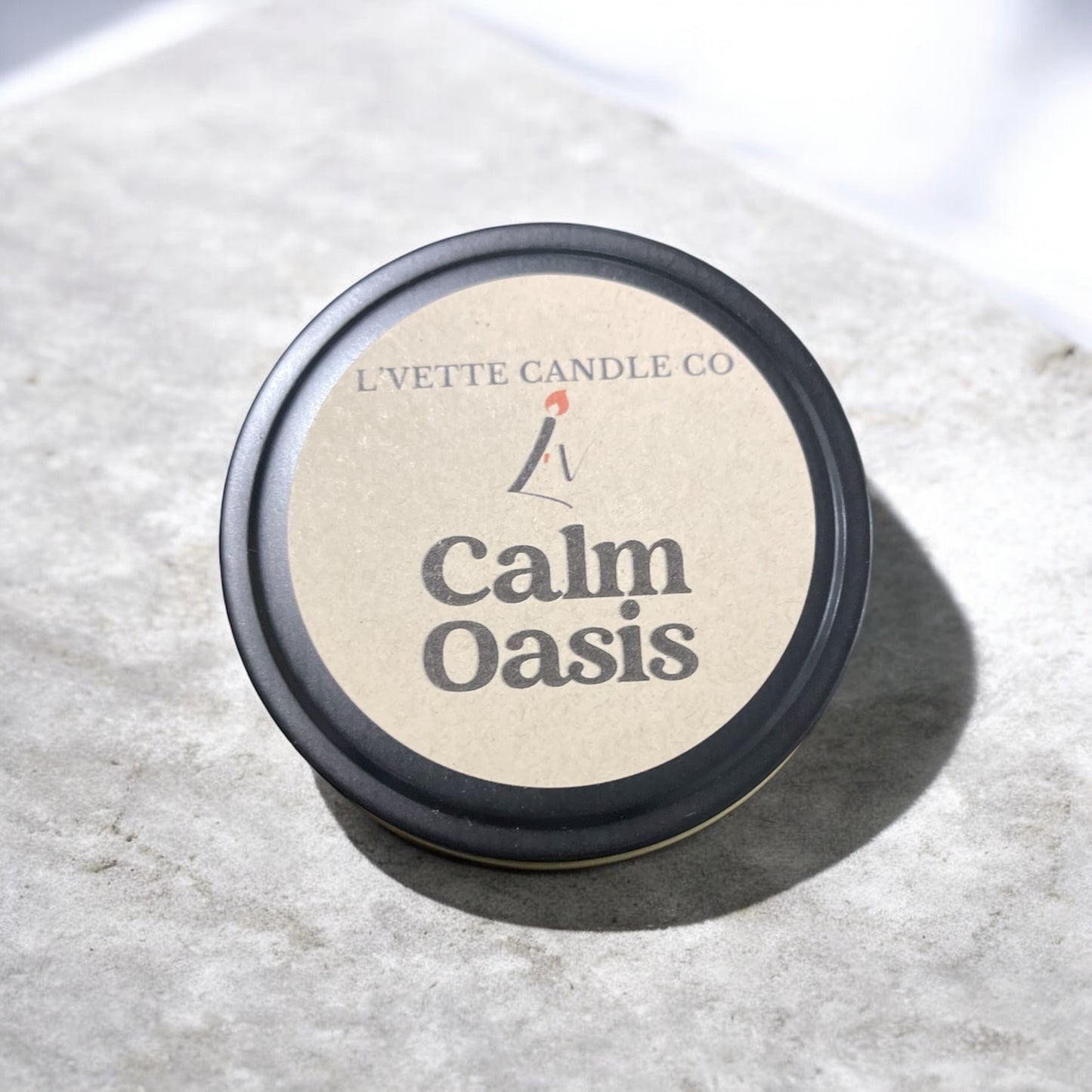 Wickless Tin Candles - Calm Oasis