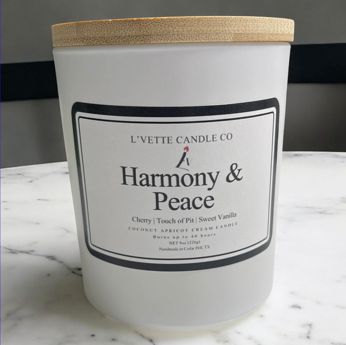 Wick Candles - Harmony & Peace