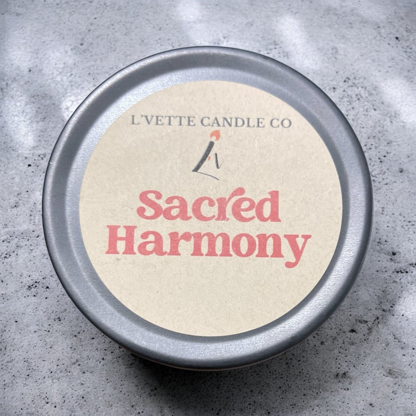 Wickless Tin Candles - Sacred Harmony
