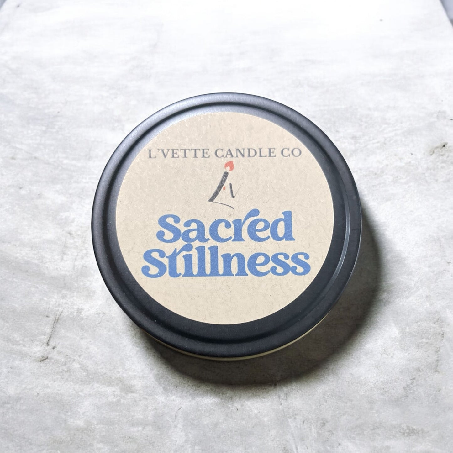 Wickless Tin Candles - Sacred Stillness